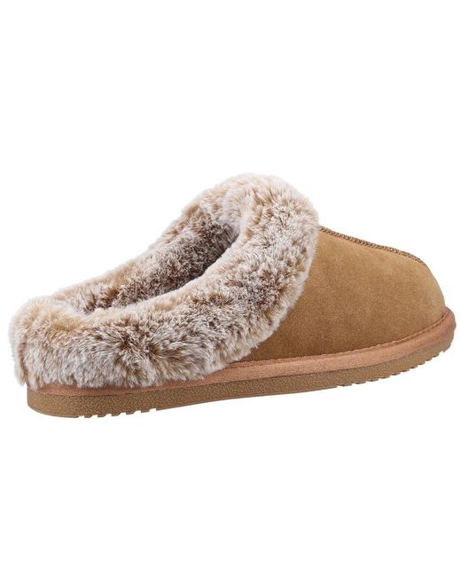 Hush Puppies Brown Amara Slippers