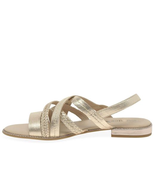 Caprice Metallic Marrakesh Sandals