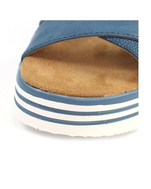 Lunar (GRS) Blue Elise Sandals