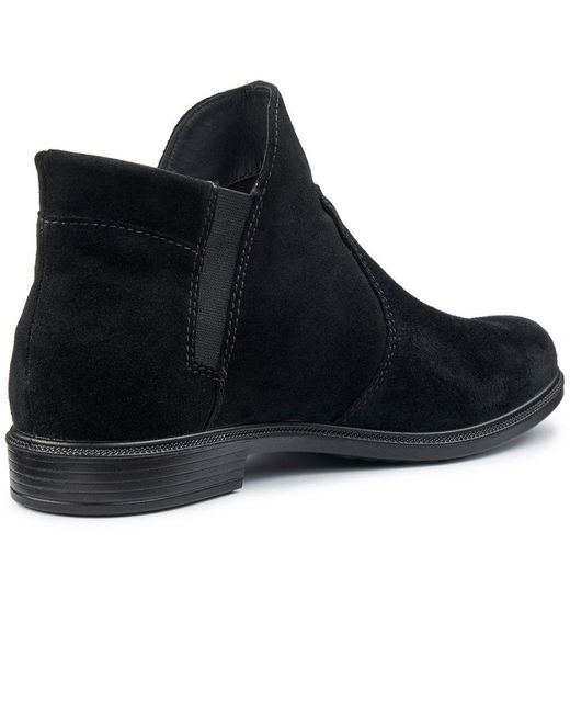Hotter Black Ludlow Ankle Boots