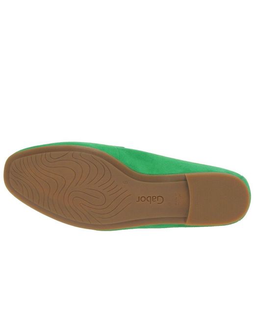 Gabor Green Jangle Loafers