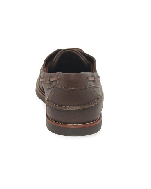 Anatomic & Co Brown Anatomic &Amp; Co Shore Boat Shoes for men