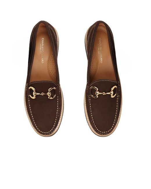 Charles Clinkard Brown Cayenne Moccasins