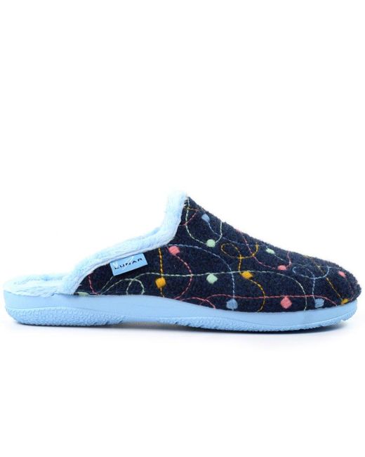 Lunar Blue Impulse Slippers