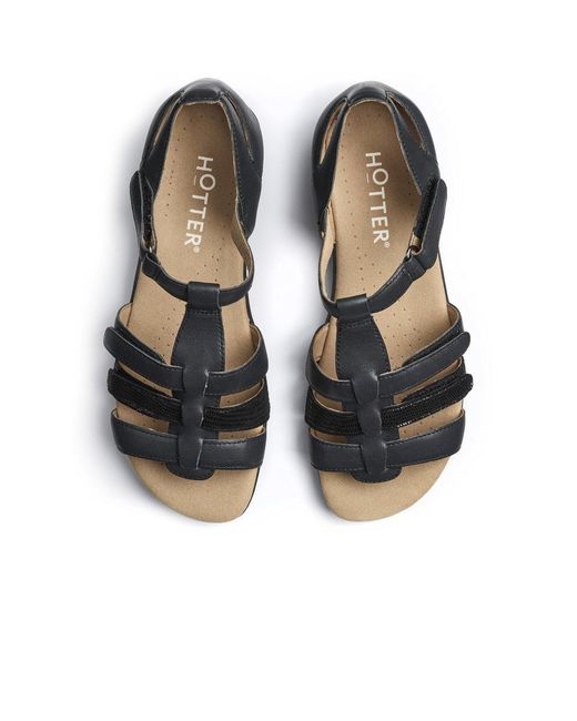 Hotter Blue Solei Sandals