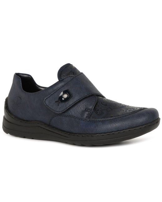 Rieker Blue Click Shoes