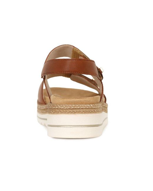 Remonte Brown Anika Sandals