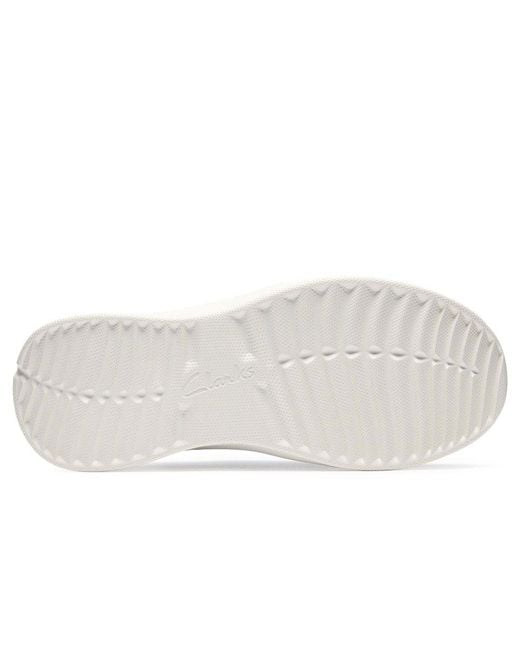 Clarks Black Solevana Style Trainers for men