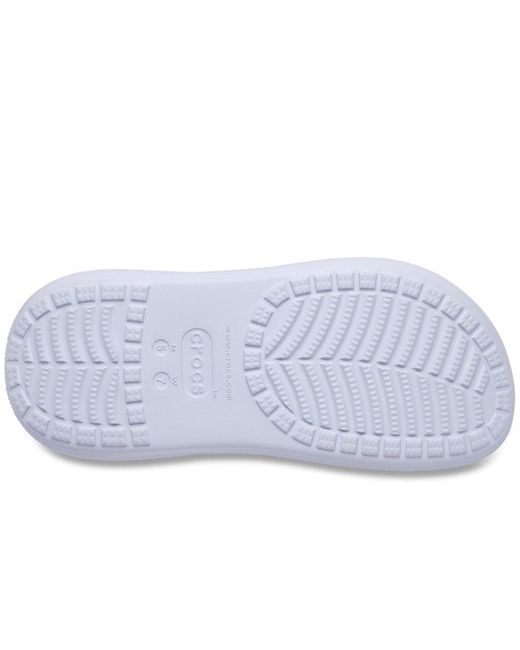 CROCSTM Blue Classic Crush Sandals