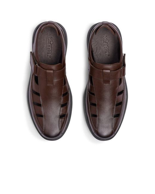 Hotter Brown Marlin Shoes for men
