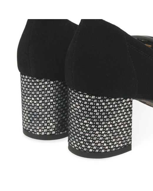 Bioeco Black Daphne Court Shoes