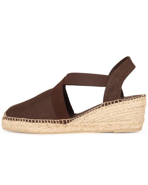 Toni Pons Blue Ter Wedge Heeled Espadrilles