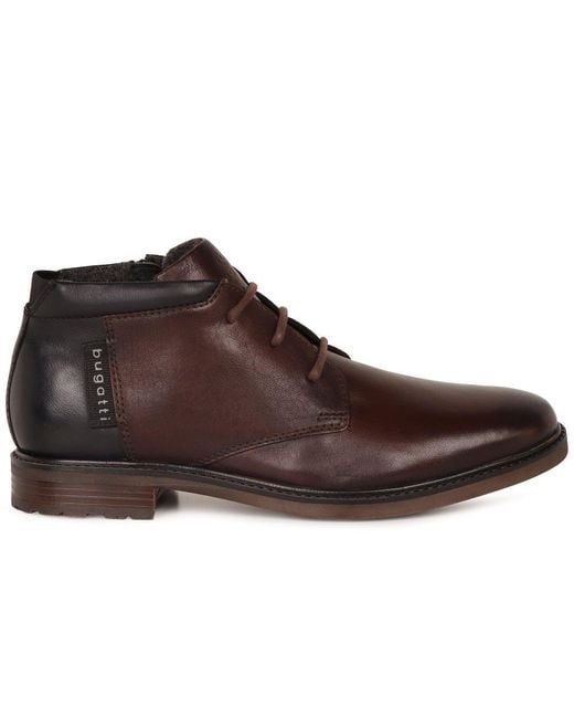 Bugatti Brown Event Boots for men