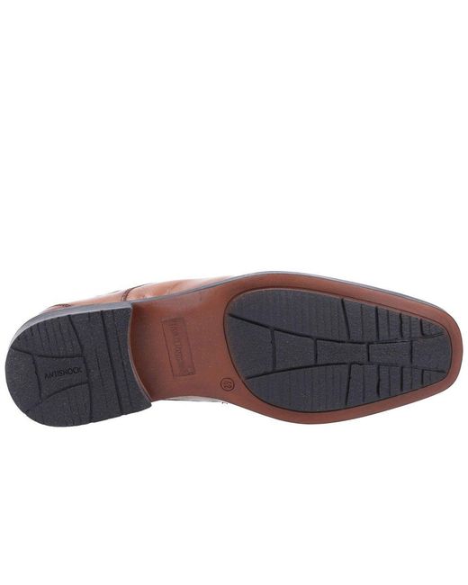 Hush Puppies Brown Brandon Lace Up Shoes for men