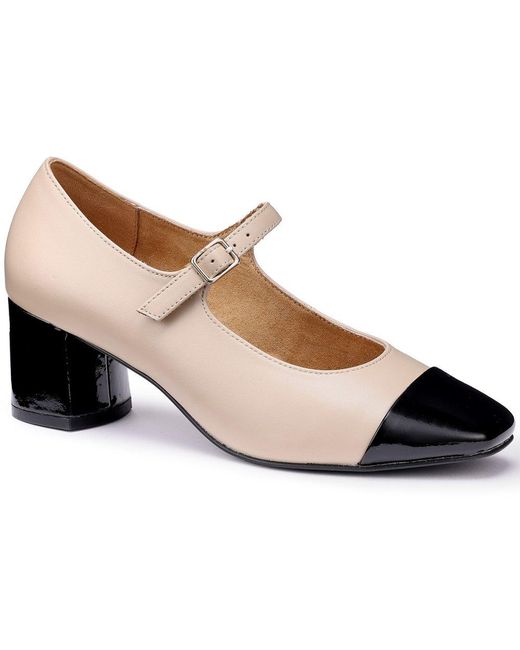 Hotter Multicolor Shimmer Wide Fit Mary Jane Court Shoes