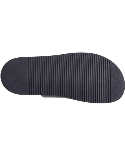 Base London Black Maven Sliders for men