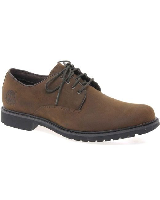 Timberland Brown Earthkeeper Stormbuck Lace Up Shoes for men