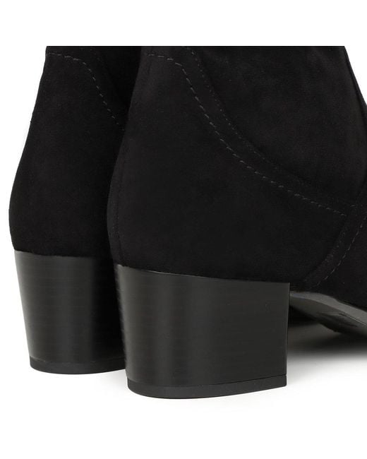 Caprice Black Chloe Knee High Boots