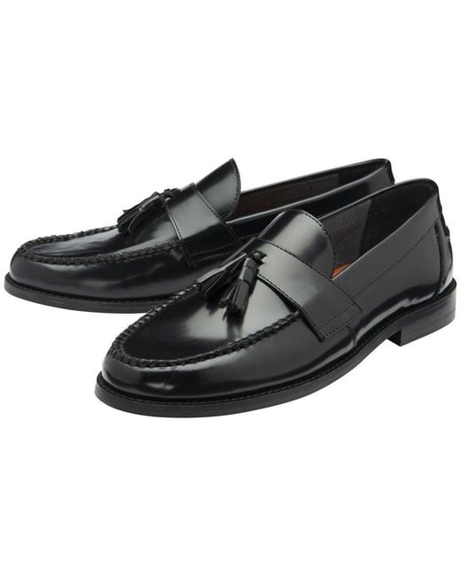 Frank Wright Black Bounty Loafers for men