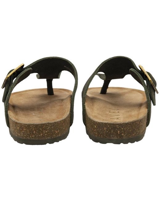 Ravel Brown Barran Toe Post Sandals
