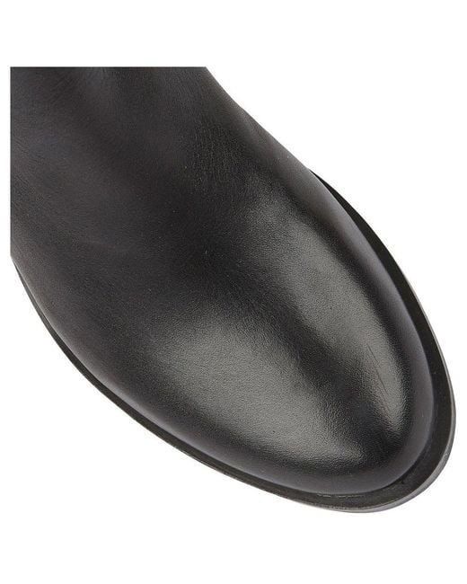 Lotus Black Brandi Knee High Boots
