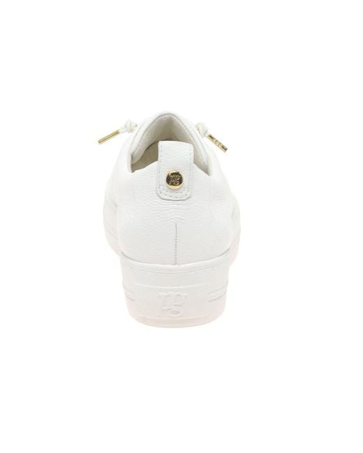 Paul Green White Emely Trainers