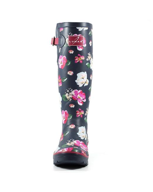 Lunar Blue Garden Wellingtons