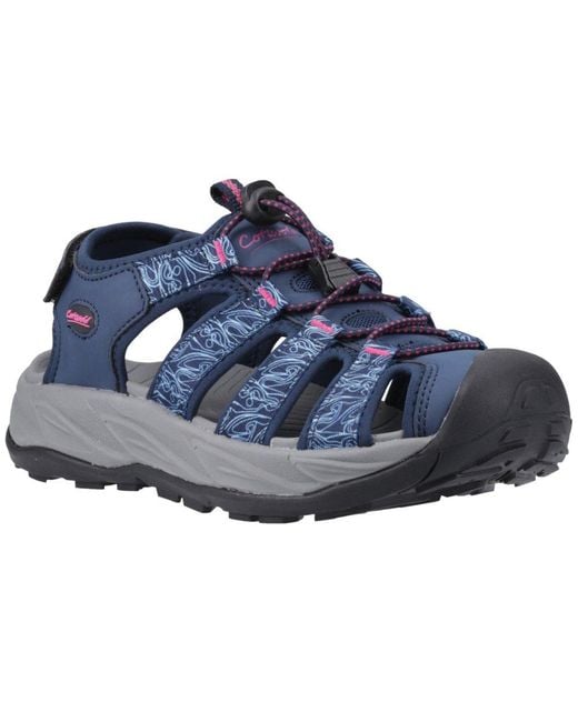 Cotswold Blue Bibury Sandals