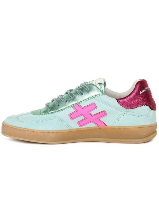 Another Trend Blue Iconic Ii Trainers Colour: Mint Sue/ Lea