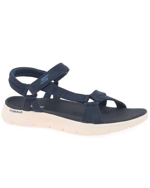 Skechers Blue Go Walk Flex Sublime Sandals