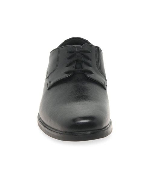 Clarks Black Howard Walk Formal Lace Up Shoes for men