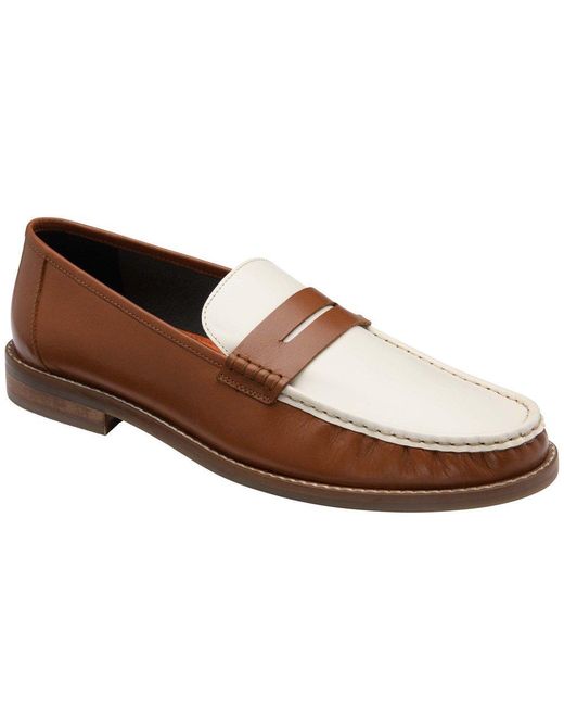 Frank Wright Brown Bremner Loafers for men
