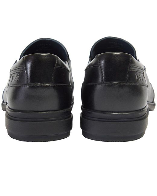 Pod Black Spear Slip On Shoes for men