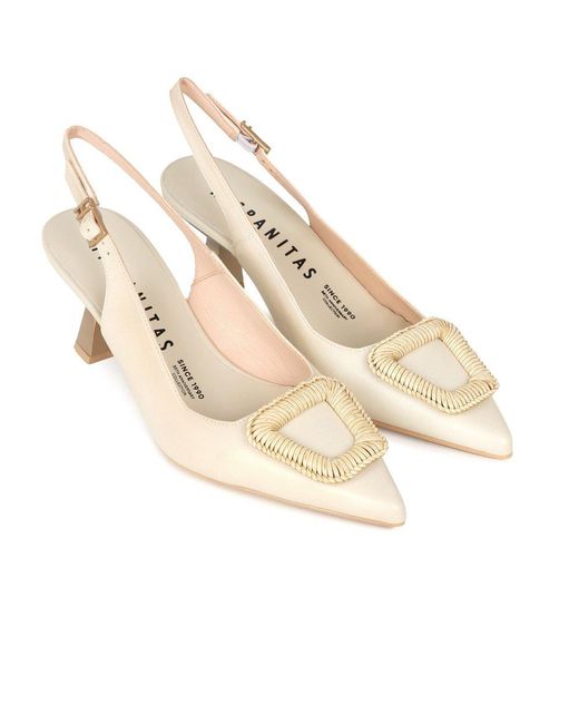 Hispanitas Natural Nova Open Court Shoes