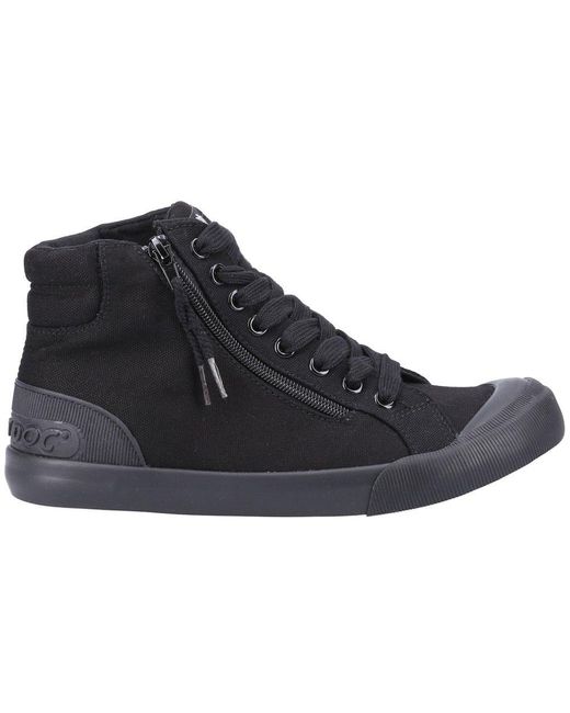Rocket Dog Blue Jazzin Hi 12A Canvas Trainers