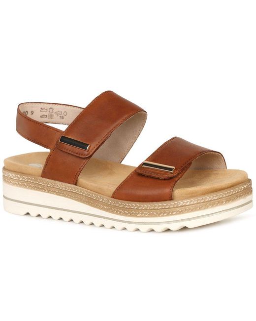 Remonte Brown Anika Sandals