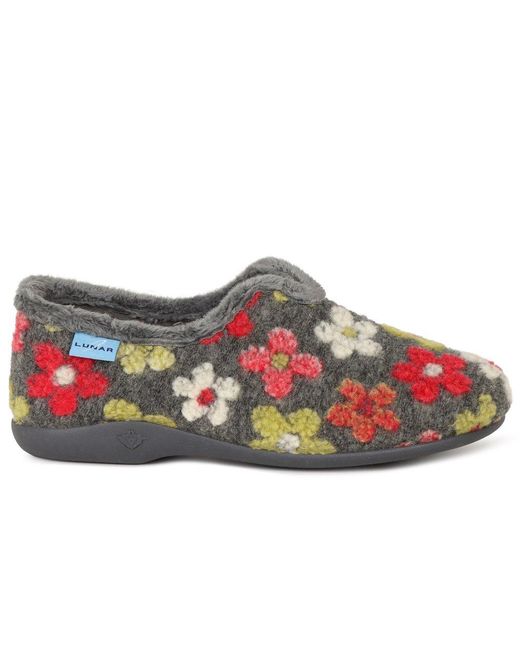 Lunar (GRS) Gray Lychee Full Slippers