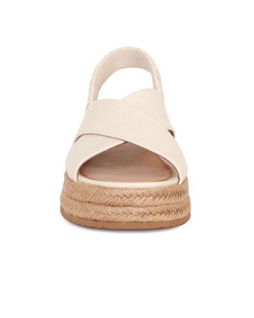 Tamaris White Ausonia Espadrille Sandals