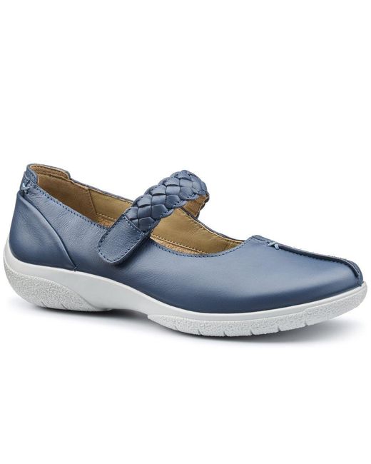 Hotter Blue Shake Ii Mary Jane Shoes