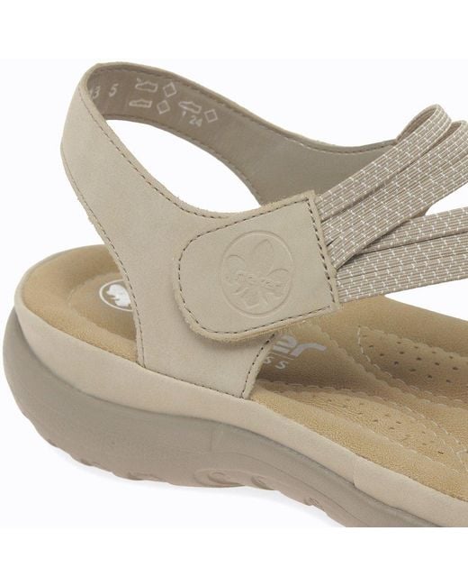 Rieker Blue Locket Sandals