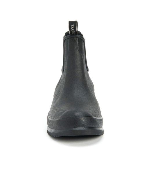 Muck Boot Black Wear Stable Yard Short Wellingtons