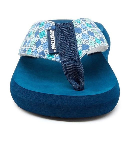 Rocket Dog Blue Spotlight Knox Sandals