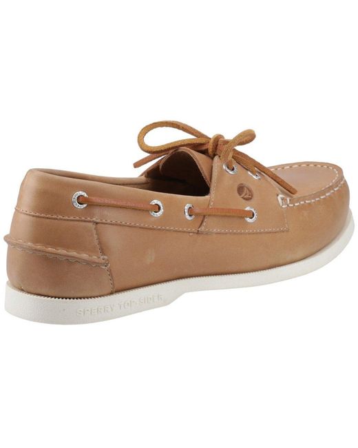 Sperry Top-Sider Brown Tacoma Boat Shoes for men