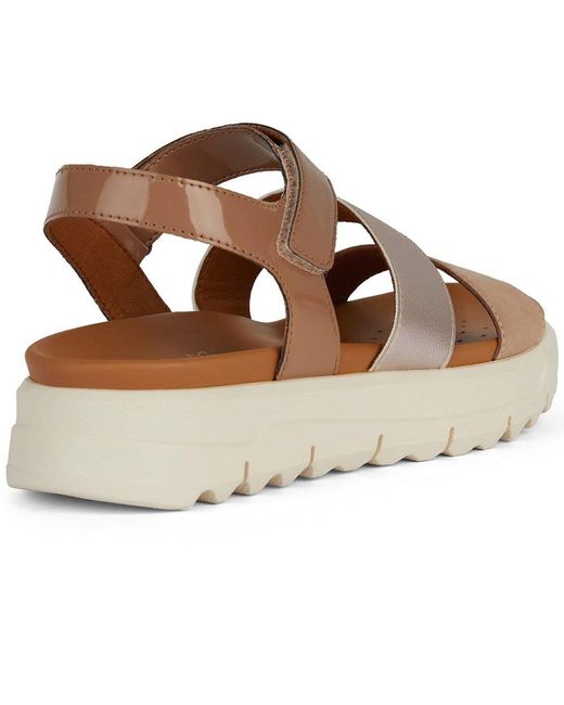 Geox Brown D Xand 2.1s B Sandals