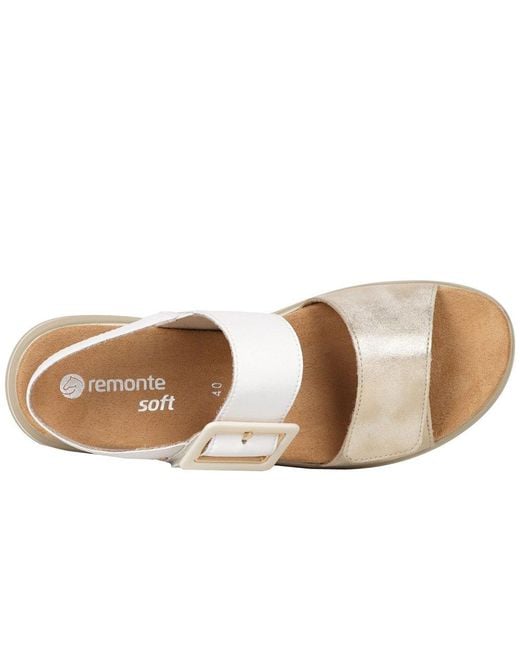 Remonte Metallic Manila Sandals