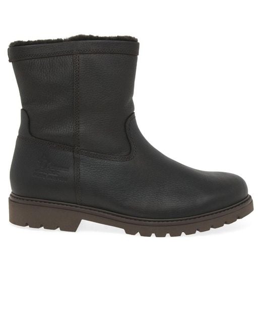 Panama Jack Black Fedro Oiled Boots for men