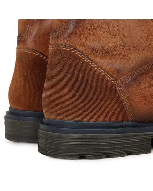Bugatti Brown Arran Boots for men