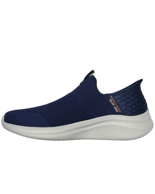 Skechers Blue Ultra Flex 3.0 Smooth Step Trainers for men