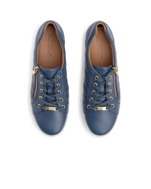 Hotter Blue Wonder Trainers