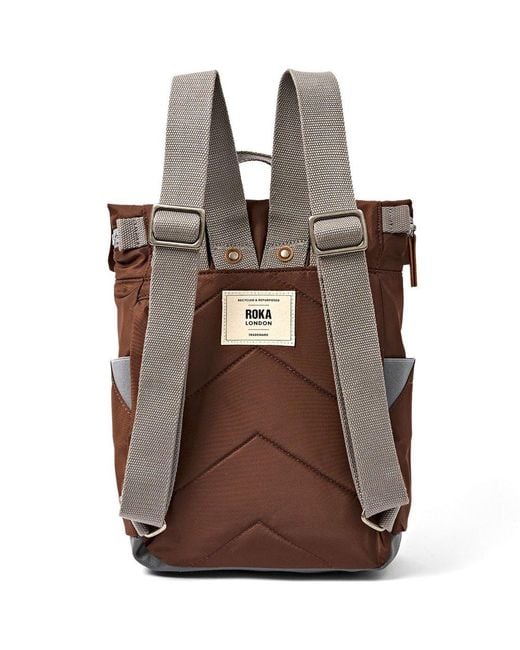 Roka Brown Canfield B Small Backpack